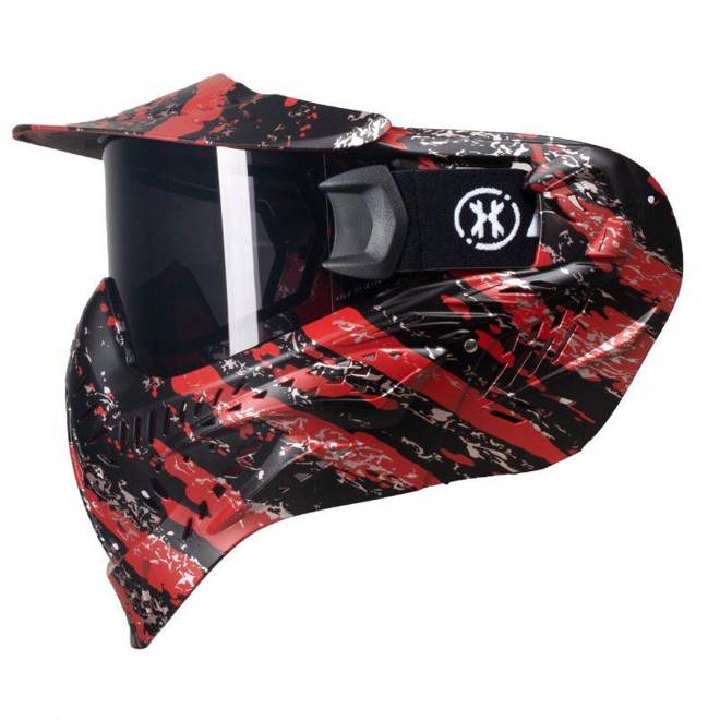 HK Army HSTL Goggle (fracture black/red)